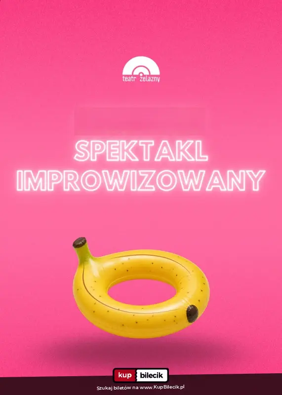 Plakat: Świąteczny Spektakl Improwizowany WYŁĄCZNIE DLA DOROSŁYCH