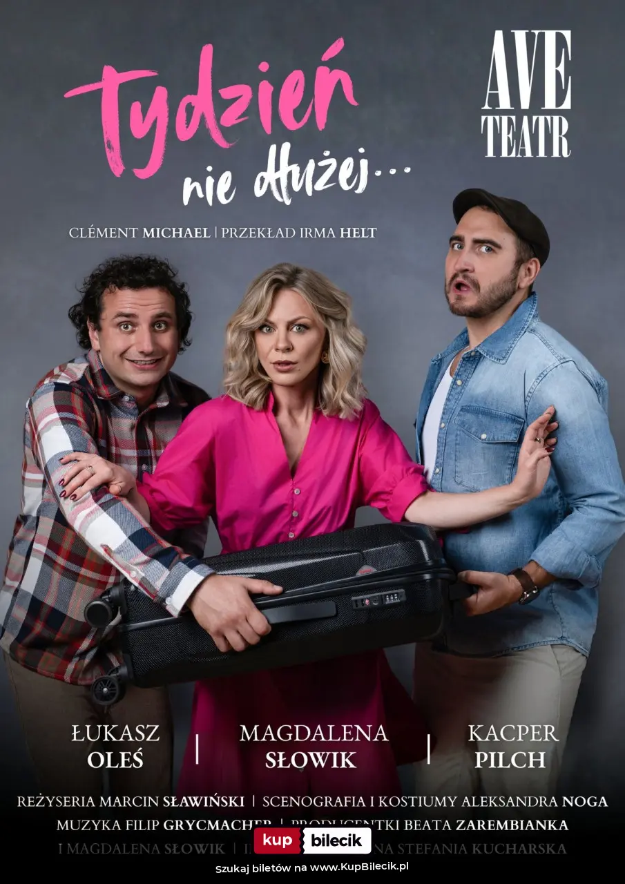 Plakat: Magdalena Słowik, Łukasz Oleś oraz Kacper Pilch