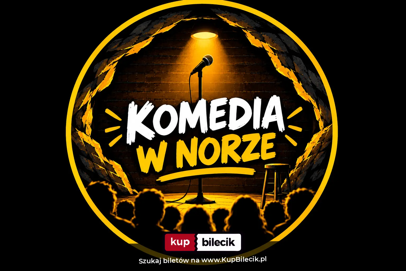 Plakat: Komedia w Norze