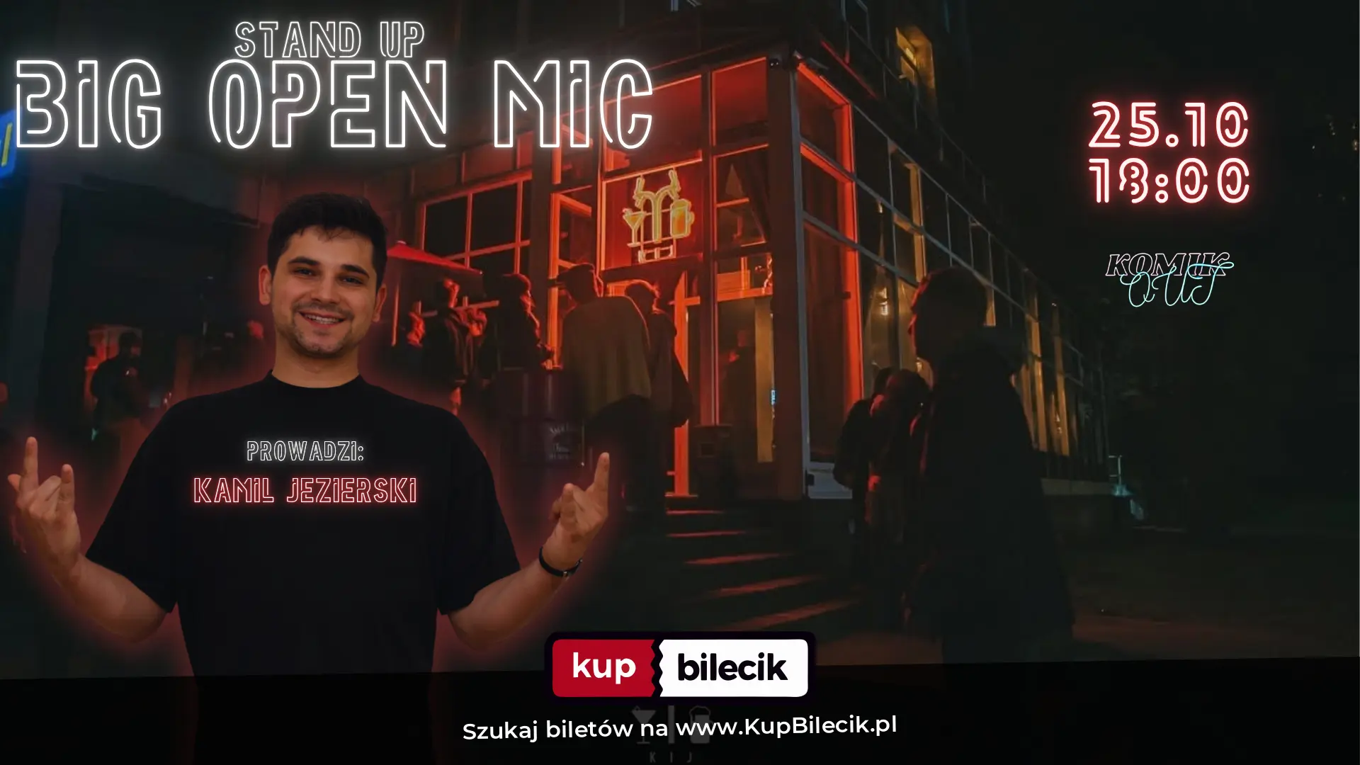 Plakat: Open Mic