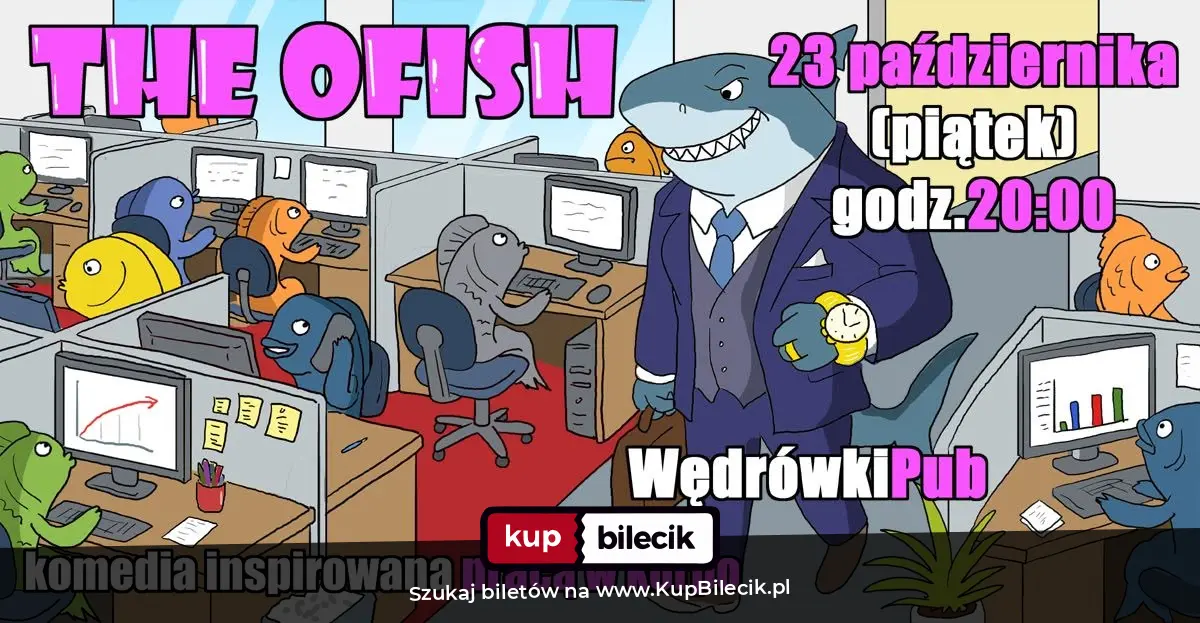 Plakat: The Ofish - komedia inspirowana pracą w korpo
