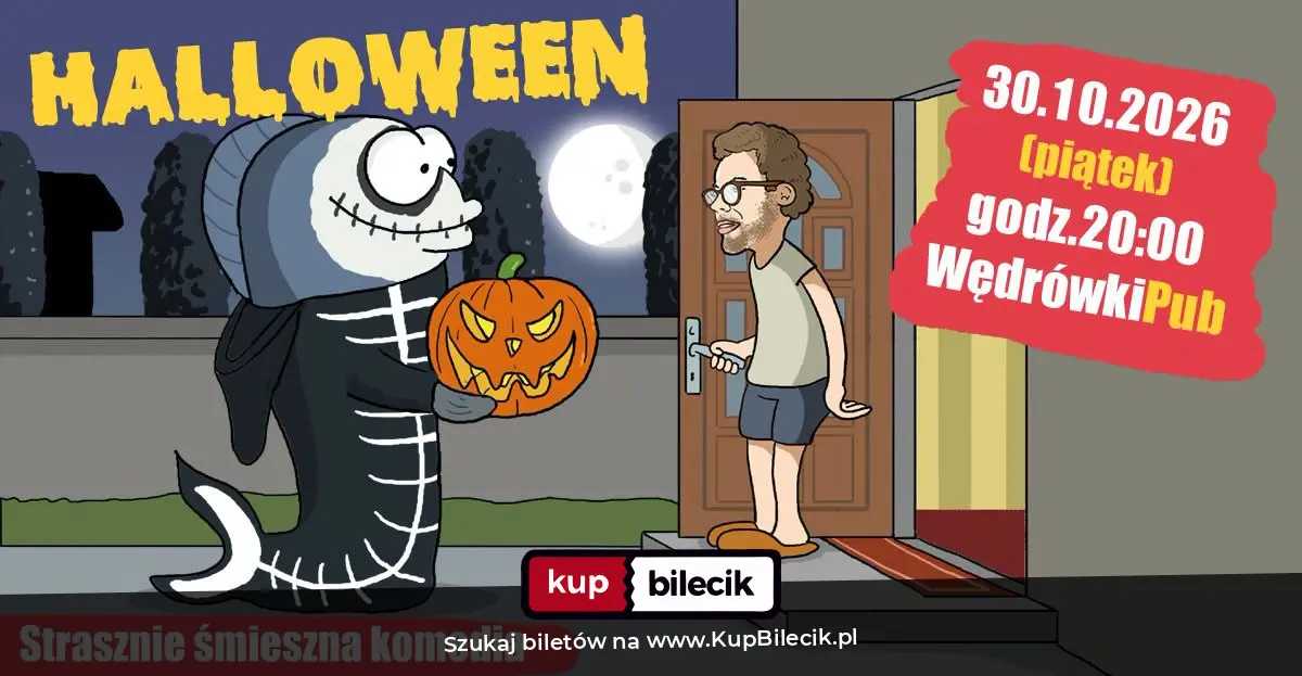 Plakat: Halloween - komedia improwizowana