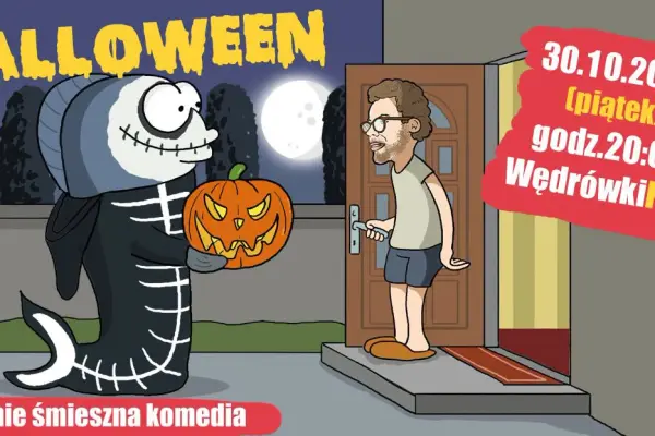 Plakat: Halloween - komedia improwizowana