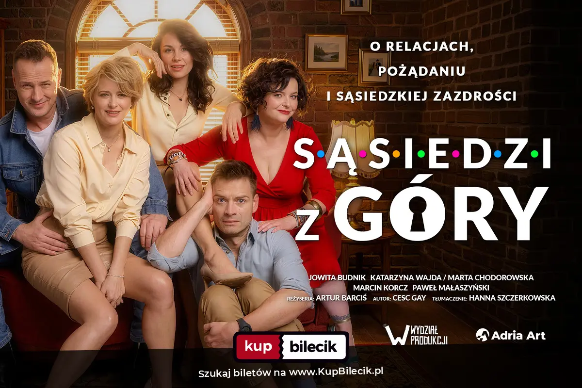 Plakat: Sąsiedzi z góry