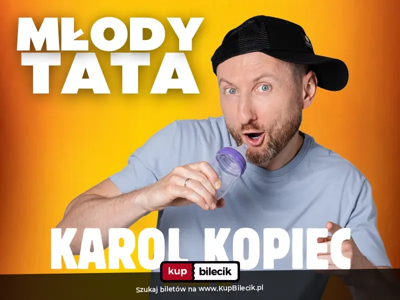 Plakat: W programie "Młody Tata"