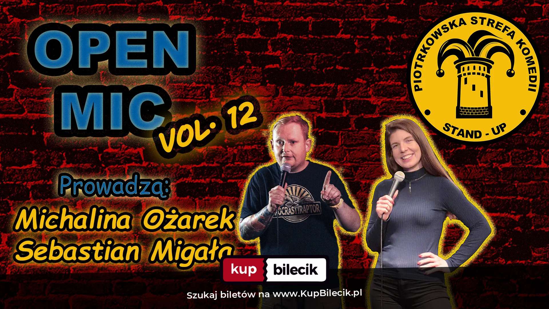 Plakat: Stand Up - Open Mic