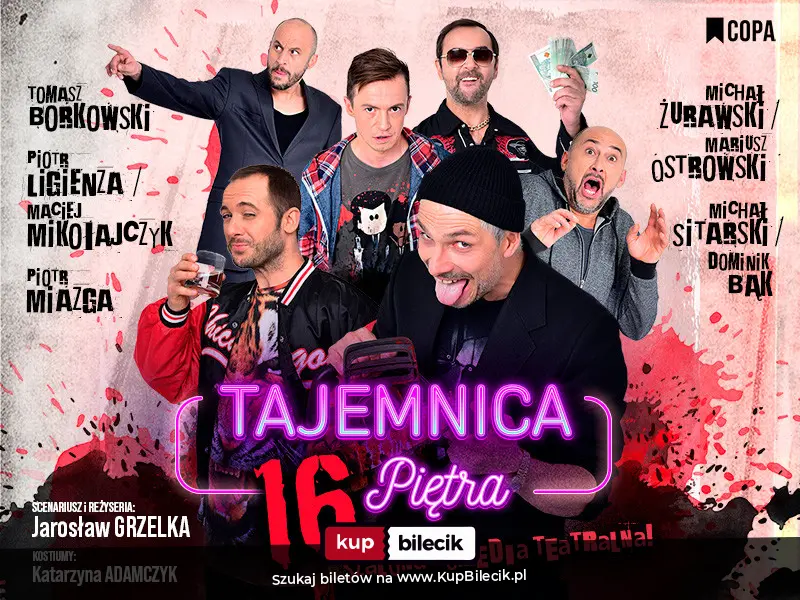 Plakat: Tajemnica 16 piętra