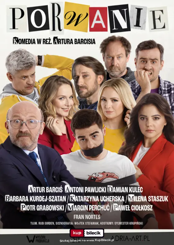 Plakat: Porwanie - komedia kryminalna