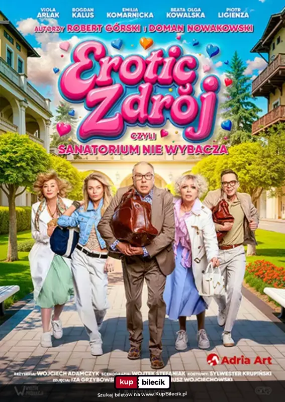 Plakat: Nie przegap - sanatorium czeka na Ciebie