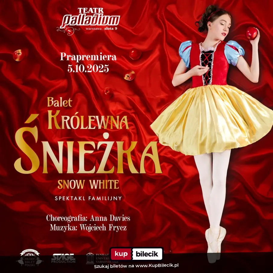 Plakat: Balet Królewna Śnieżka (Snow White)
