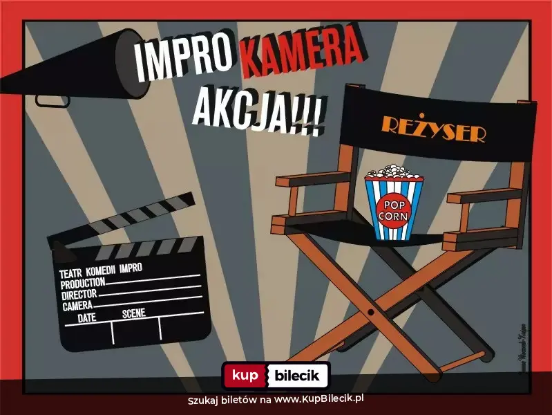 Plakat: IMPRO! Kamera... akcja