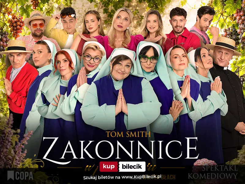 Plakat: Zakonnice w przebraniu — Klasyczna komedia omyłek