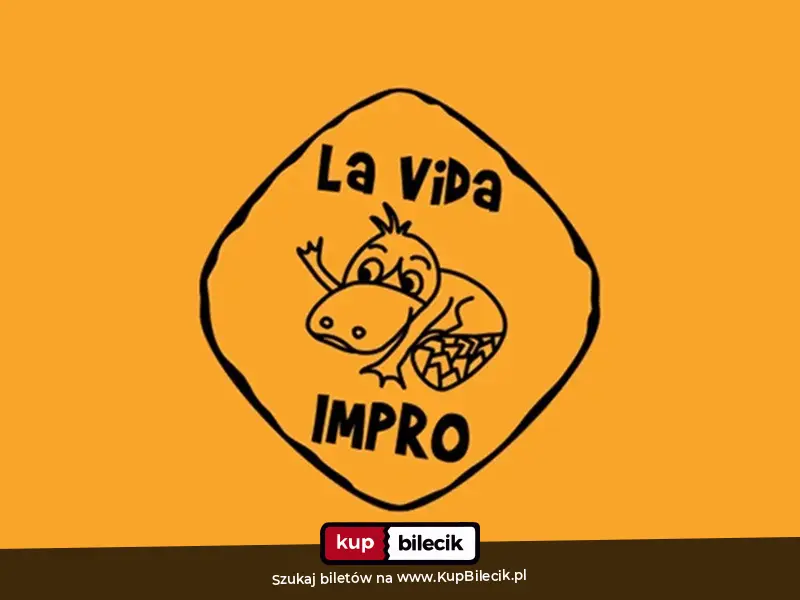 Plakat: Co by było, gdyby... | La Vida Impro & Krzysztof Kasparek