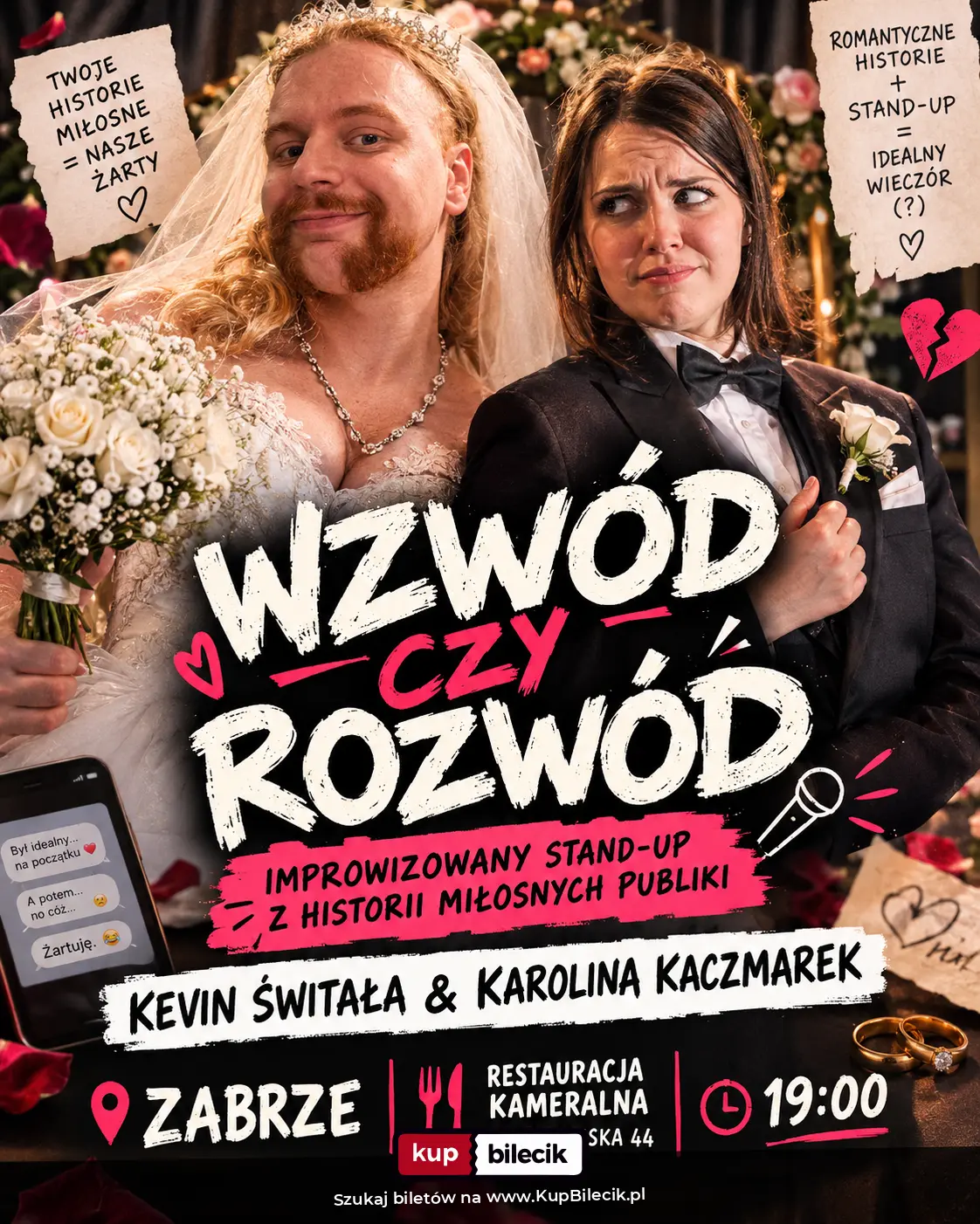 Plakat: Wzwód czy rozwód? Vol. 5