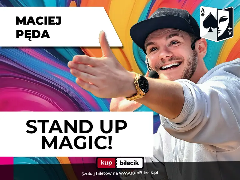 Plakat: Iluzje, śmiech i interakcja z publicznością - pokaz, który bawi dzieci i dorosłych