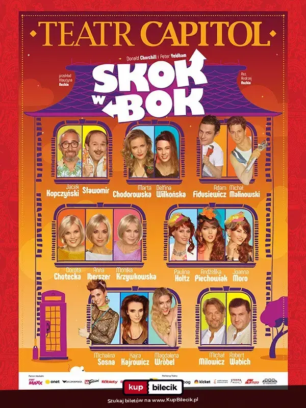 Plakat: Skok w bok