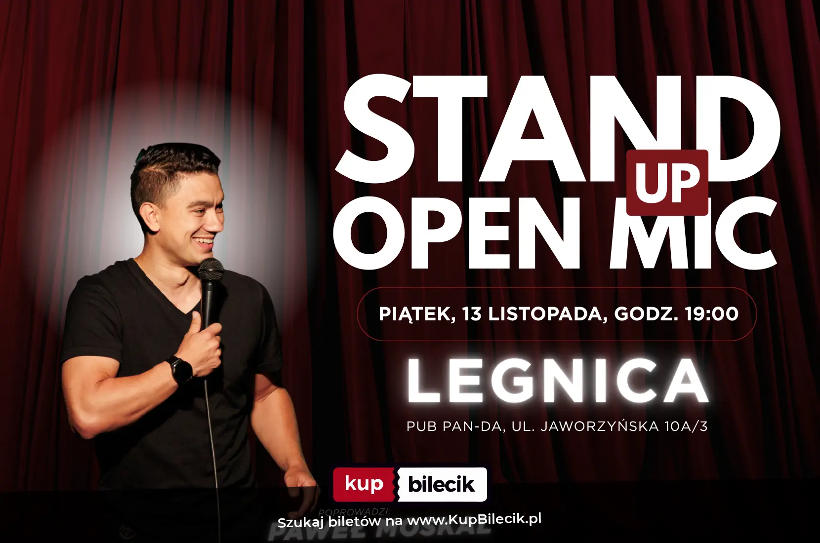 Plakat: Stand-up Open Mic