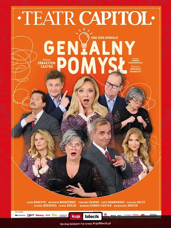 Plakat: Genialny Pomysł - Teatr CAPITOL