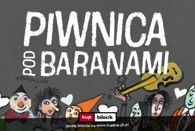 Plakat: Piwnica pod Baranami - koncert jubileuszowy na 70-lecie
