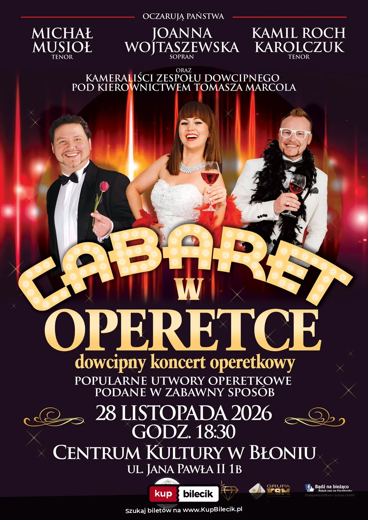 Plakat: "Cabaret w Operetce" - Operetka, jakiej jeszcze nie było