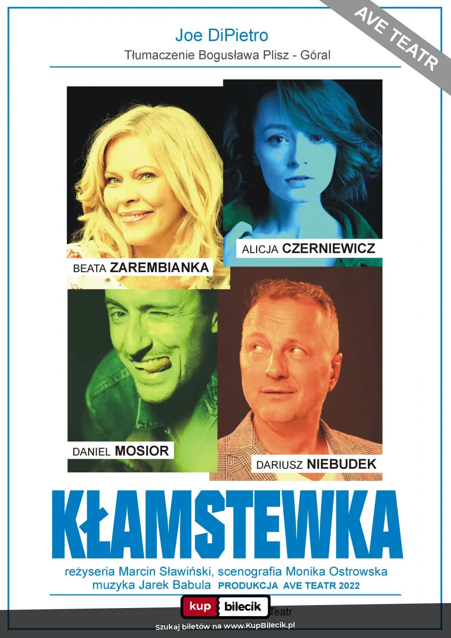 Plakat: Alicja Czerniewicz, Beata Zarembianka, Daniel Mosior oraz Dariusz Niebudek