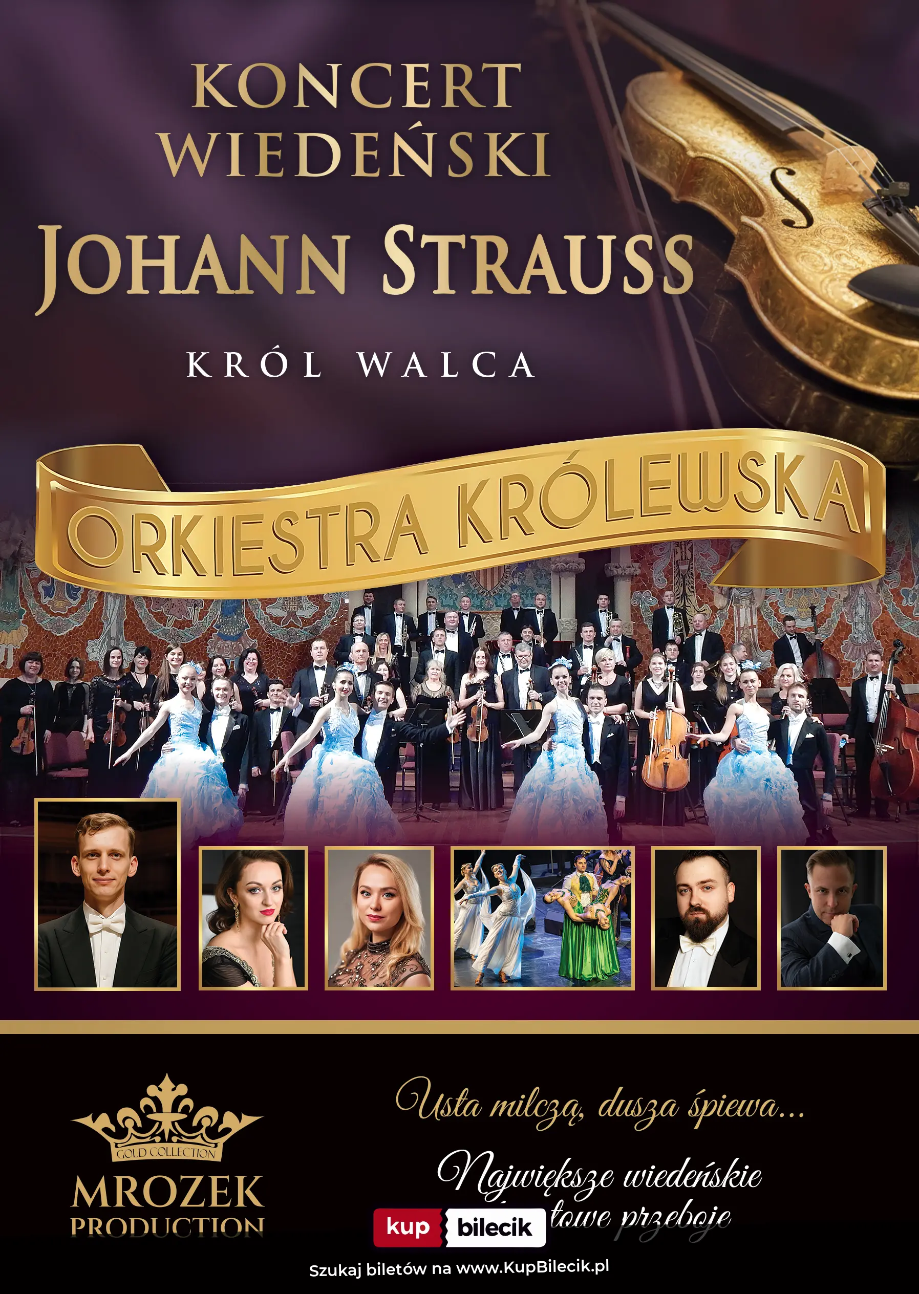 Plakat: Najpiękniejszy koncert w Polsce. Zrób prezent ukochanej osobie