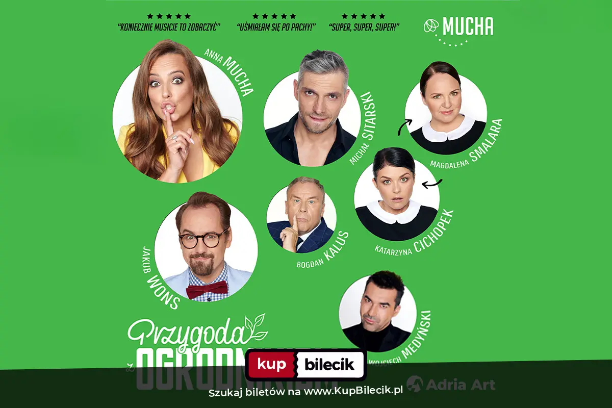 Plakat: Przygoda z ogrodnikiem