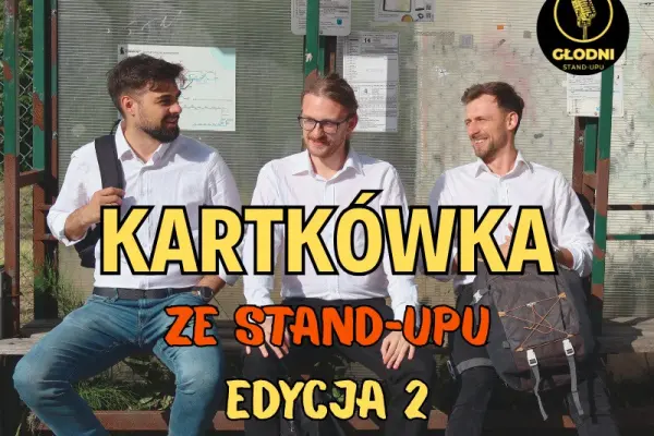 Plakat: Open MIC Głodnych Stand-upu