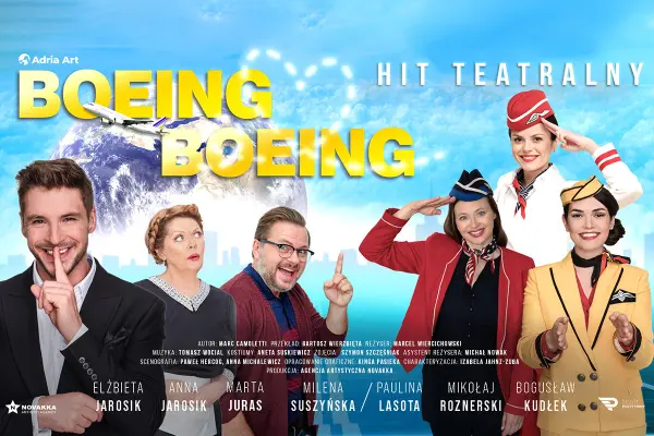Plakat: Boeing Boeing - odlotowa komedia z udziałem gwiazd