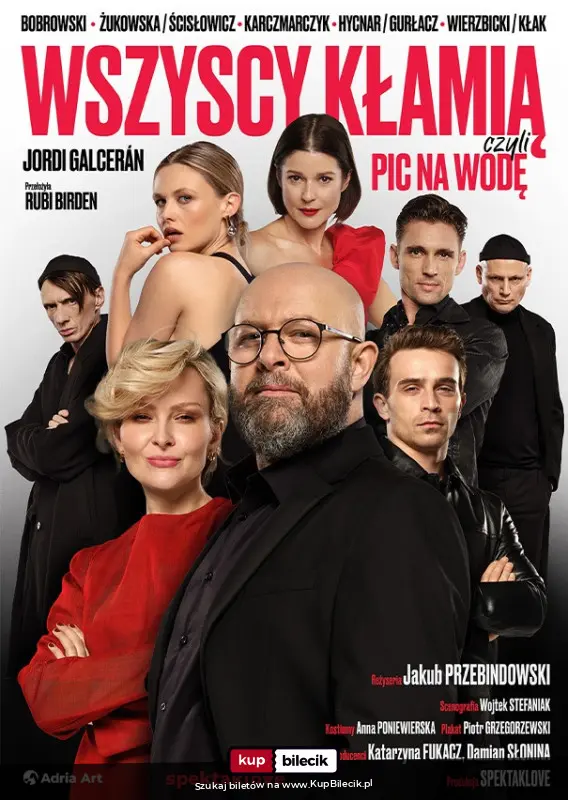 Plakat: Czyli pic na wodę