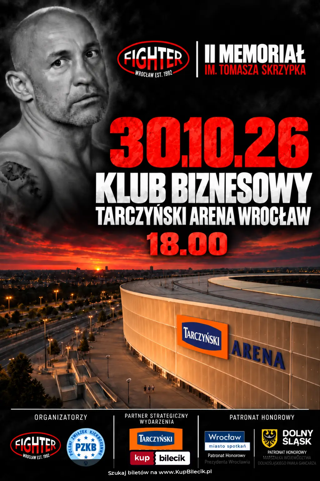 Plakat: Gala Kickboxingu