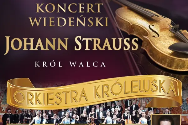 Plakat: Koncert Wiedeński - Johann Strauss Gala