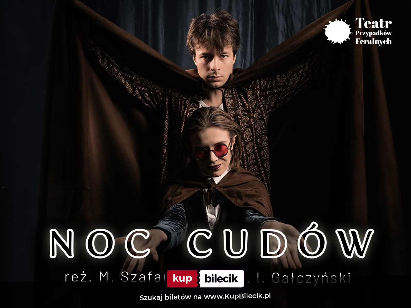Plakat: Spektakl „Noc cudów”