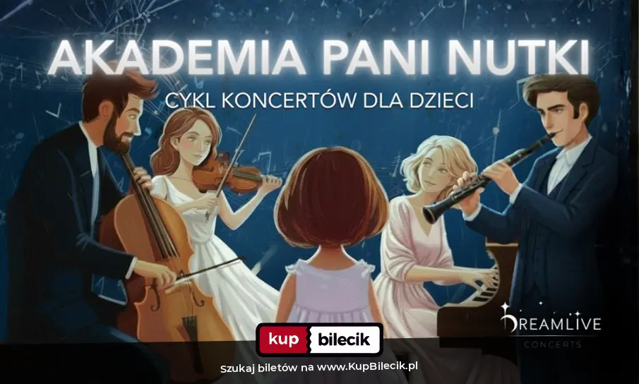 Plakat: Akademia Pani Nutki: Karnawał Zwierząt (1-8 lat)